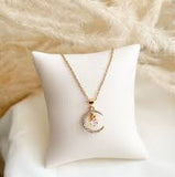 COLLAR LUNA. TE AMO