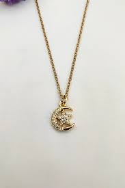 COLLAR LUNA. TE AMO